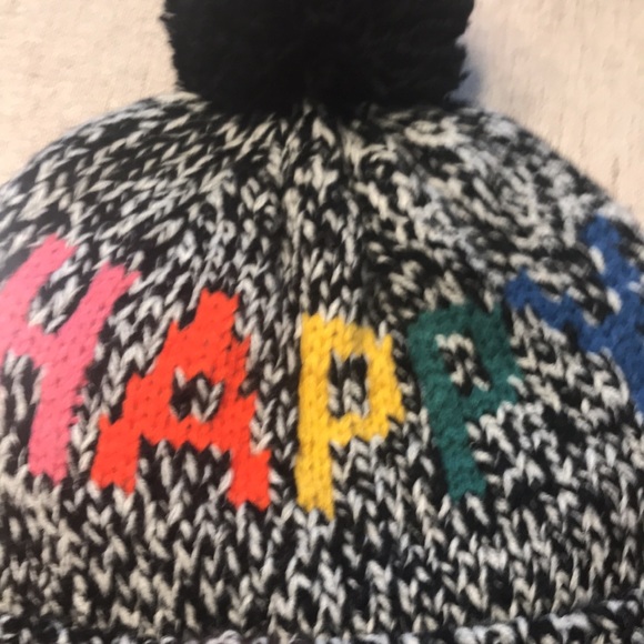GAP ski hat. Says “happy” in different colors - Picture 4 of 5